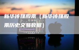 新华传媒股票（新华传媒股票历史交易数据）