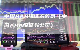 中国AAA级证券公司（中国AAA级证券公司）